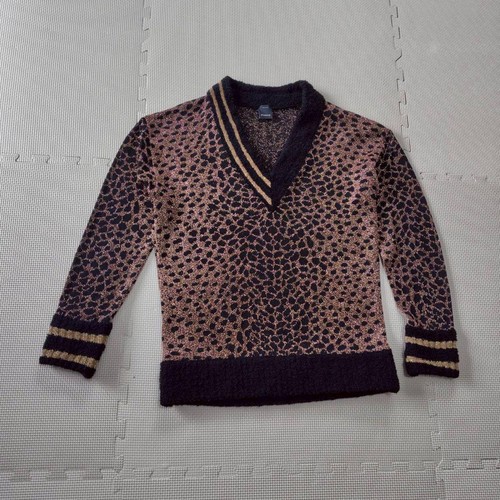 Pinko leopard lame nero - leopard, x