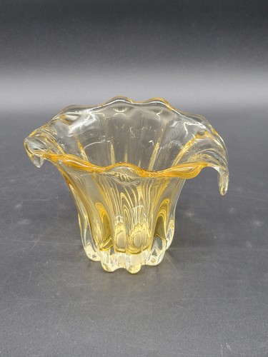 Vaso cascata vetro - , soffiato