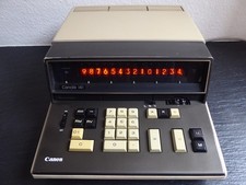 CANON Canola 141 calcolatrice vintage con tubi Nixie -ottime condizioni/da collezione-