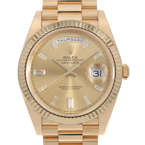Rolex day date 10p - rolex, baguette