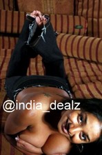 India donna modello tettona