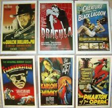  Locandine film horror / western plastificate - originali u.s.a. (f.to 29 x 44)