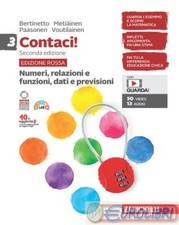9788808603029 CLARA BERTINETTO CONTACI 3 ROSSA. CON NUMERI, RELAZI ZANICHELLI