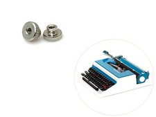 2 dadi pollice per macchina da