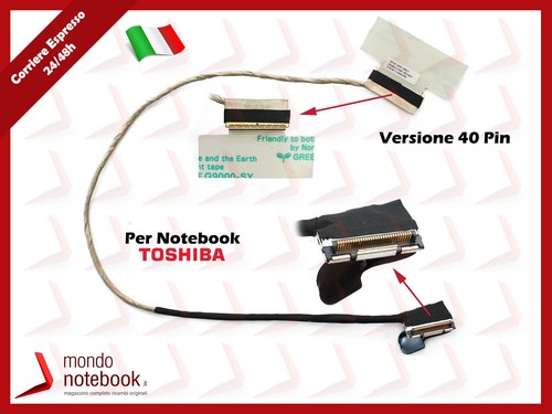 Cavo flat lcd - flat, toshiba