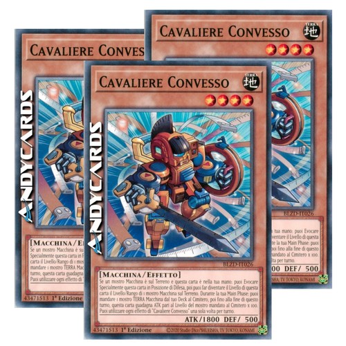 Cavaliere convesso - convesso, 3x