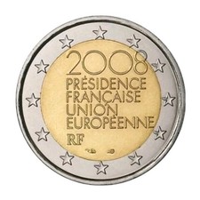 Unc france 2008 - 2€,