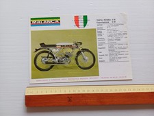 Malanca 50 Testarossa 45M - 4M Competizione 1973 depliant ciclomotore originale