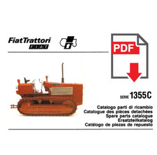 Catalogo ricambi trattore FIAT FIATAGRI 1355C manuale parti esplosi CD