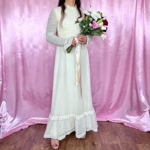 Abito sposa vintage anni 70 - vintage,