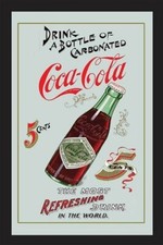Specchio bottiglia Coca Cola