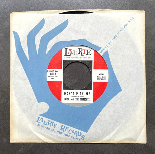Dion the belmonts don - 7",
