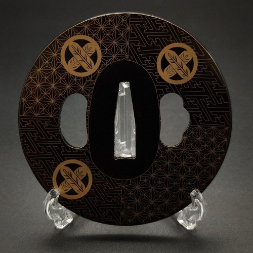 Guardia spada tsuba ferro - guardia,