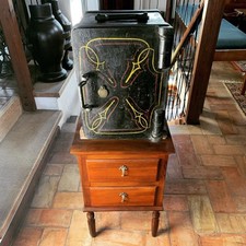 Cassaforte Originale Inglese Antica Con Chiave Funzionante