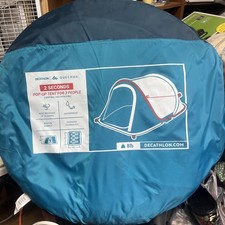 Decathlon Quechua 2 Secondi Pop-Up Campeggio Zaino Tenda per 3 Persone - NUOVO!