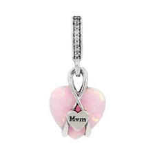 Pandora mom opalescent pink - pandora,
