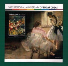 F301 SIERRA LEONE ARTE PITTORI