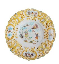 Piatto ceramiche isola - piatto,
