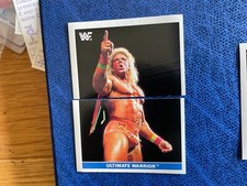 WWF WRESTLING TITAN SPORTS SUPERSTARS  FIGURINA ULTIMATE WARRIOR 51/52