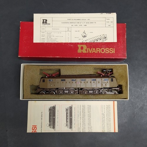 Rivarossi locomotiva e428 - rivarossi,
