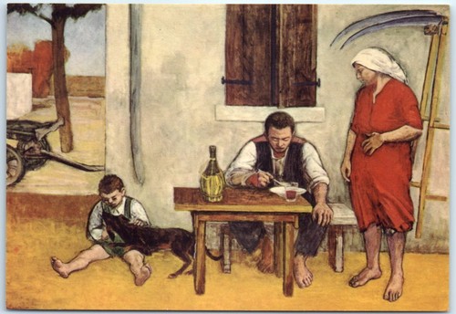 Cartolina famiglia del - cartolina,