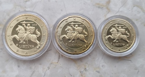 Lietuva euro cent - 50-20-10,