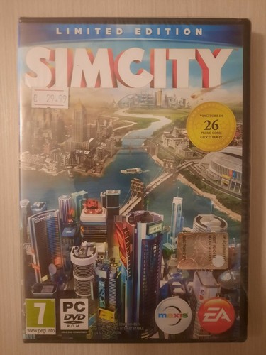 Simcity limited edition nuovo - limited,