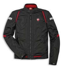 DUCATI SPIDI FLOW C4 Tex giacca estiva giacca in tessuto perf. Giacca nera rossa nuova