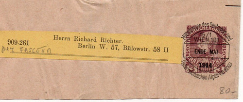 Austria 1914 francobollo - austria,