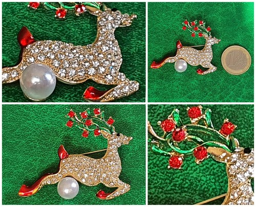 Spilla renna babbo - renna🦌,