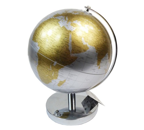Mappamondo silver 20 - d,