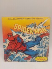 45 GIRI - Spiderman Spiderpower Sorrisi  Uomo Ragno Disco Sigle TV Cartoni 