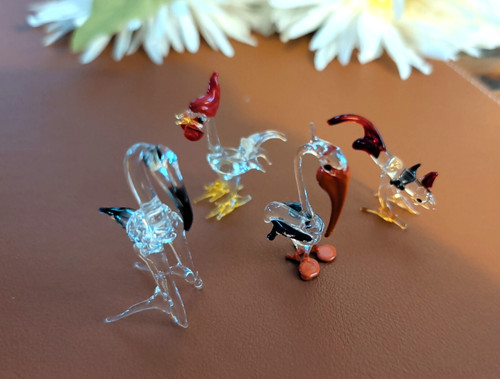 Vintage hand blown glass - hand,