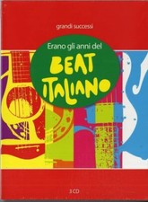3 Cd ERANO GLI ANNI DEL BEAT ITALIANO GRANDI SUCCESSI ORIGINALI nuovo digibook