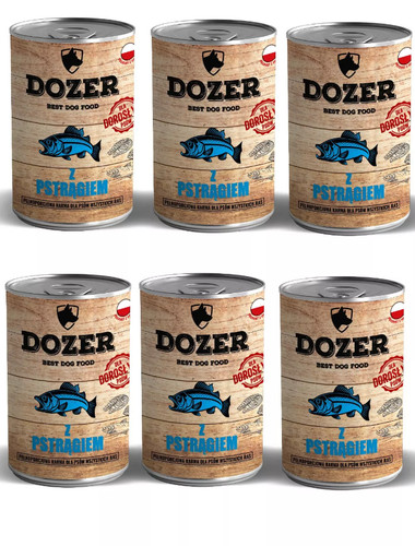 12x400g dozer cibo - umido, per