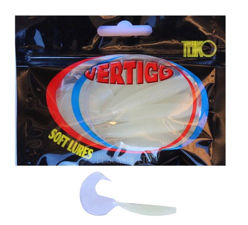 Falcetti twister grub 5cm - twister, 9,5cm