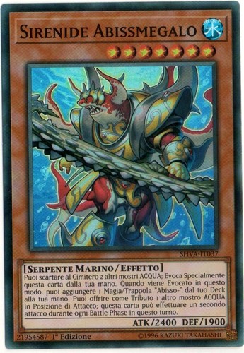 Shva it037 sirenide - yu-gi-oh!, shva-it037