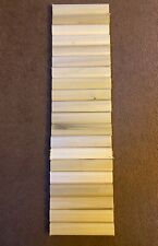 Tasselli Festool Iroko Domino 20x (14mm x 138mm) fatti a mano IROKO riciclati