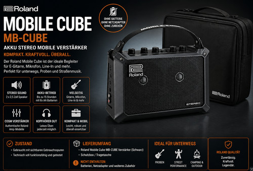 Roland mobile cube - roland,