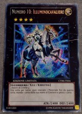 Yu-Gi-Oh! Zexal NUMERO 10 ILLUMINOCAVALIERE CT08-IT004 ITALIANO Rara Segreta
