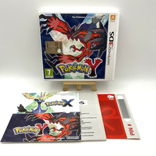 SCATOLA Pokemon Y Nintendo 3DS BOX Originale Custodia ITA ITALIANO Con Manuale