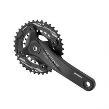 guarnitura zephyr 2x10v 40x28d, 170 mm, nero 45551ANA PROWHEEL bici mtb