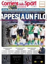 Corriere Dello Sport 16 Novembre 2021.Irlanda Del Nord-Italia 0-0,Grazie Vale 46