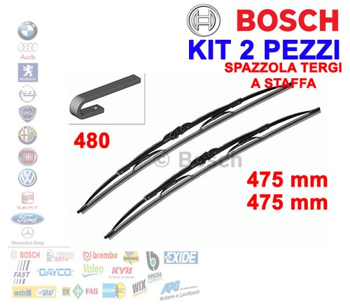 Kit spazzole tergicristallo - spazzole,