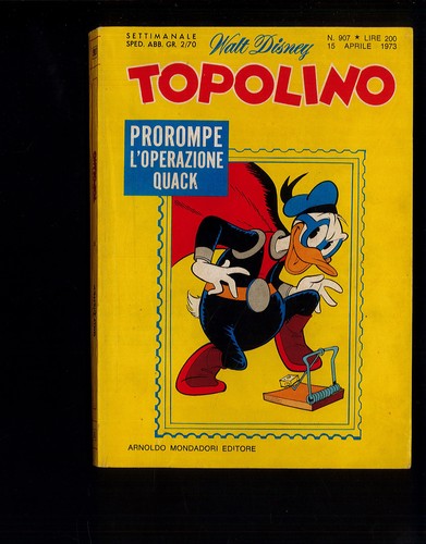 Topolino 907 del - n.907, 15/4/1973