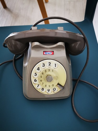 Telefono disco sip grigio - a,