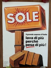 POSTER,MANIFESTO ANNI 70 SOLE