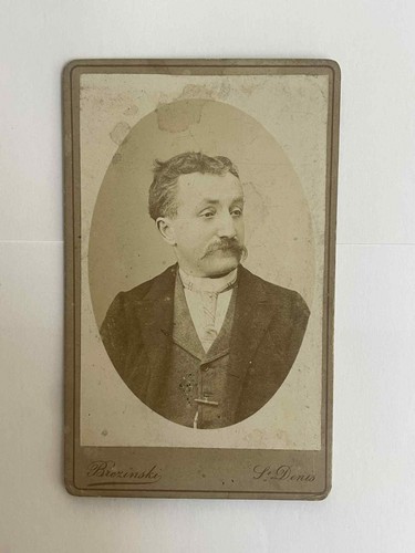 Ancienne photo cdv brezinski - photo,