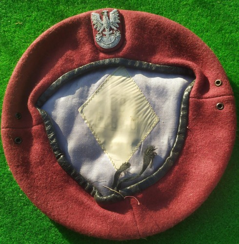 Old polish army paratrooper - army,