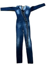 tuta intera jeans donna